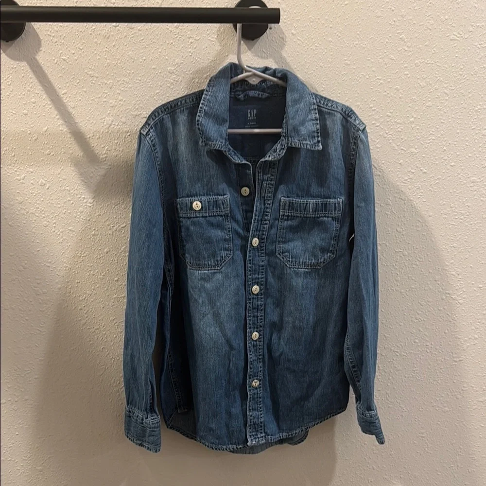 GAP Classic Blue Denim Shirt